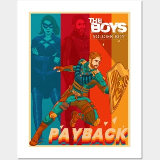 soldier boys - the boys tv show Posters and Art